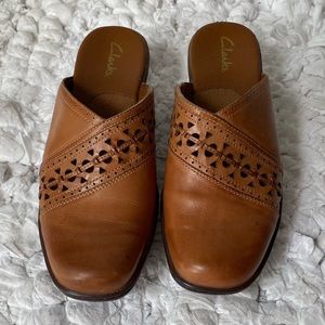 Clarks Karina Mules Shoes